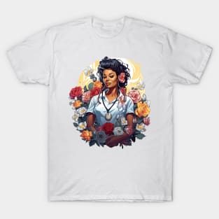 Black Nurse #8 T-Shirt